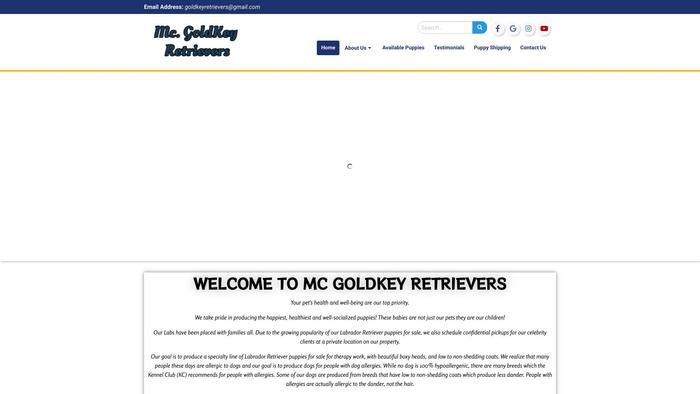 Mcgoldkeyretrievers.com - Golden Retriever Puppy Scam Review