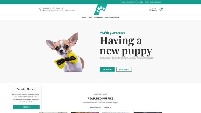 Midlandsaussiesandfrenchie.com - Australian Shepherd Puppy Scam Review