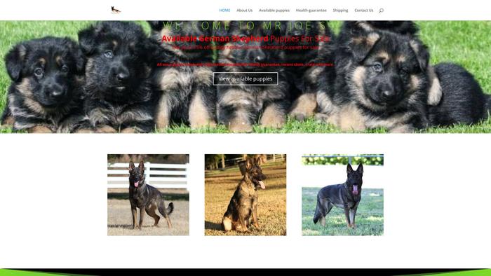 Mrjoegermanshepherddogbreed.com - Germanshepherd Puppy Scam Review