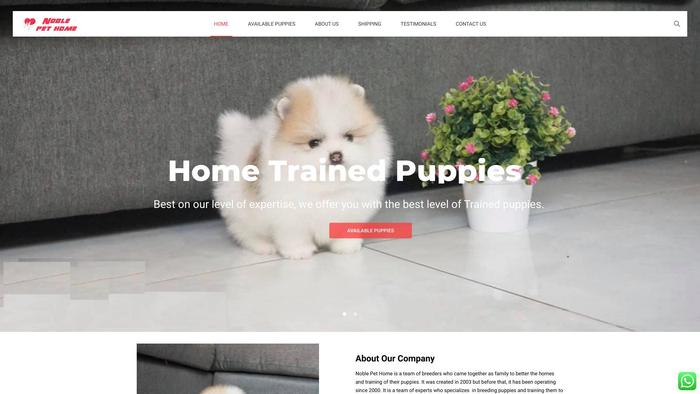 Noblepethome.com - Pomeranian Puppy Scam Review