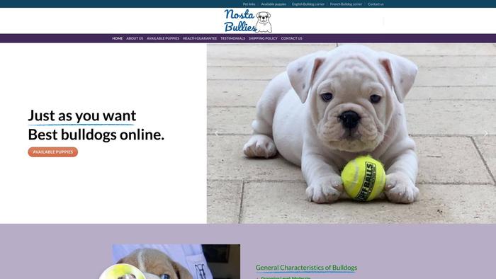 Nostabullies.com - English Bulldog Puppy Scam Review