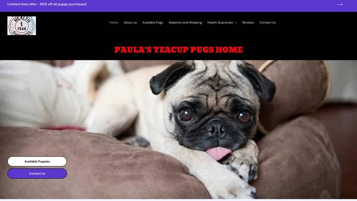 Paulapugshome.com - Pug Puppy Scam Review