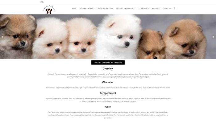 Pomeranianpupsparadise.com - Pomeranian Puppy Scam Review