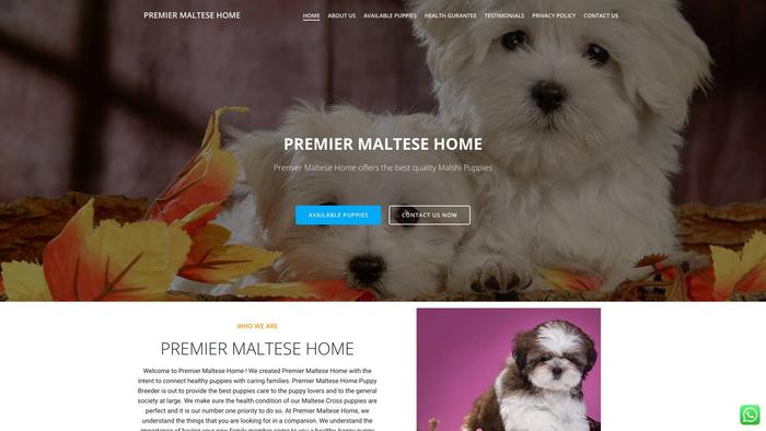 Premiermaltesehome.com - Maltese Puppy Scam Review