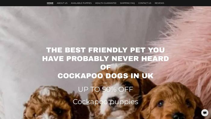 Samcockapoopuppieshome.store - Cockapoo Puppy Scam Review