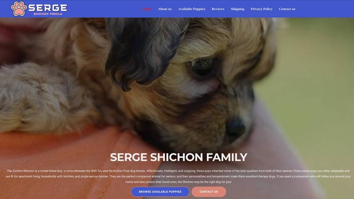 Sergeshichonfamily.com - Shichon Puppy Scam Review