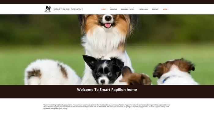 Smartpapillonhome.com - Papillon Puppy Scam Review