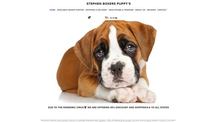 Stephenboxerpuppies.com - Boxer Puppy Scam Review