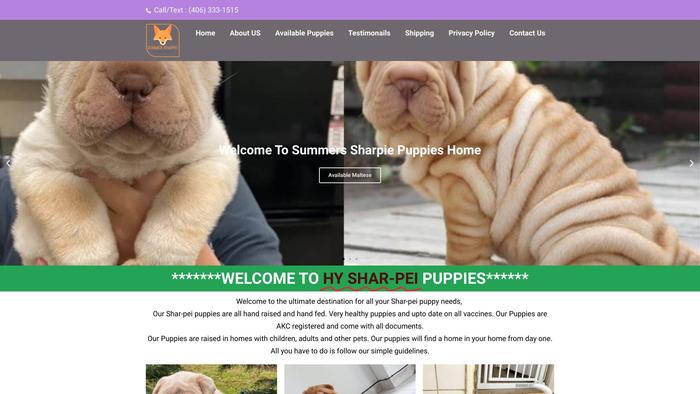 Summersharpei.com - Sharpei Puppy Scam Review