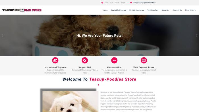 Teacup-poodles.store - Poodle Puppy Scam Review