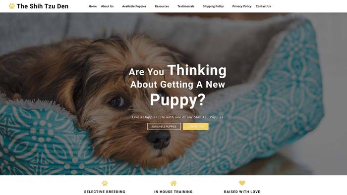 Theshihtzuden.com - Shihtzu Puppy Scam Review