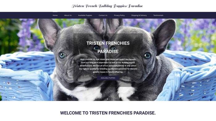 Tristenfrenchiesparadise.com - French Bulldog Puppy Scam Review