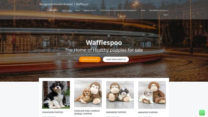 Walfespoos.store - Cavachon Puppy Scam Review