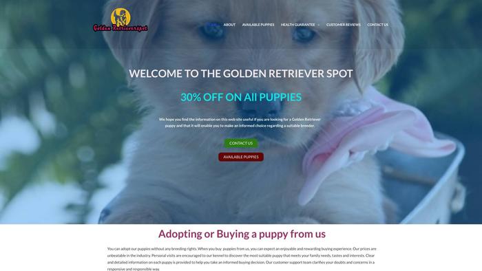 1goldenretrieverpuppyspot.com - Golden Retriever Puppy Scam Review