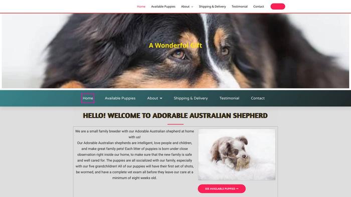 Adorableaustralianshepherd.com - Germanshepherd Puppy Scam Review