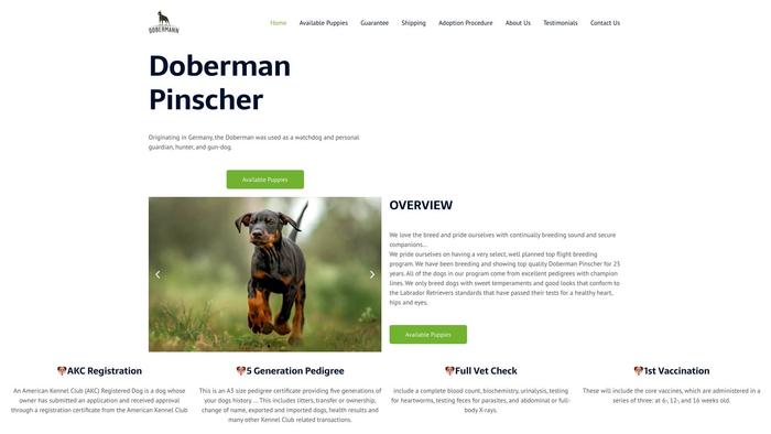 Affordabledoberman.com - Doberman Pinscher Puppy Scam Review