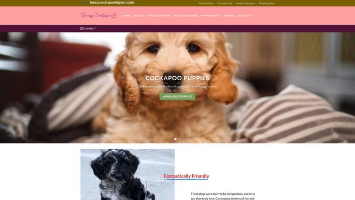 Boozycockapoo.com - Cockapoo Puppy Scam Review