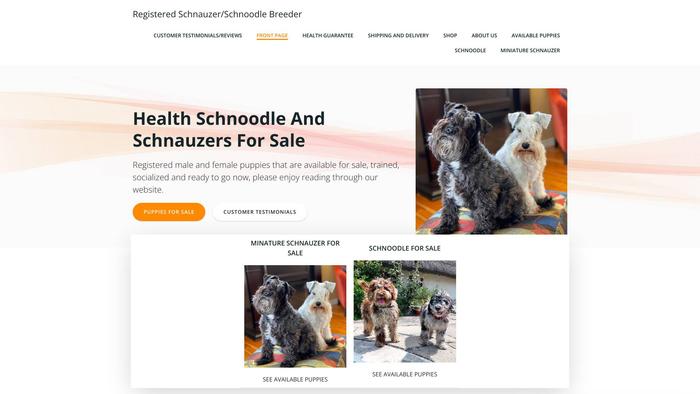 Cooberspaniel.store - Schnauzer Puppy Scam Review