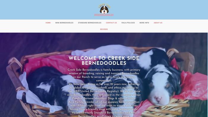 Creeksidebernedoodles.com - Bernedoodle Puppy Scam Review