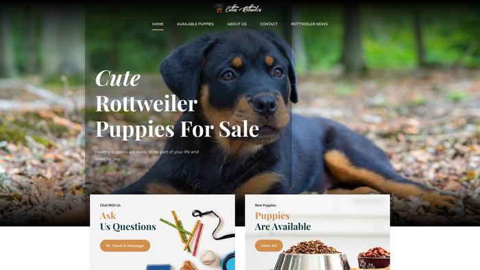 Cutiesrottweilerspuppy.com - Rottweiler Puppy Scam Review