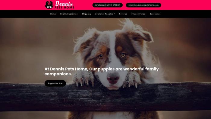 Dennispetshome.com - Australian Shepherd Puppy Scam Review