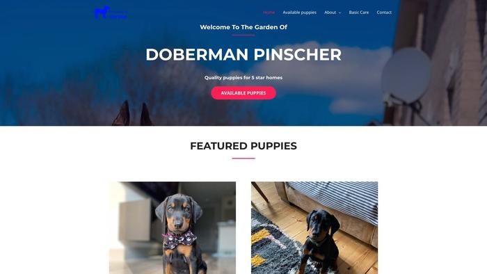 Dobermanpinschergarden.com - Doberman Pinscher Puppy Scam Review