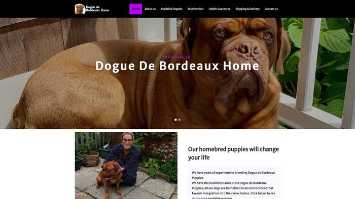 Doguedebordeauxhome.com - Dogue De Bordeaux Puppy Scam Review