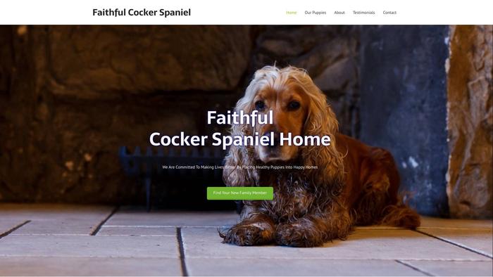 Faithfulcockerspaniel.com - Cockerspaniel Puppy Scam Review