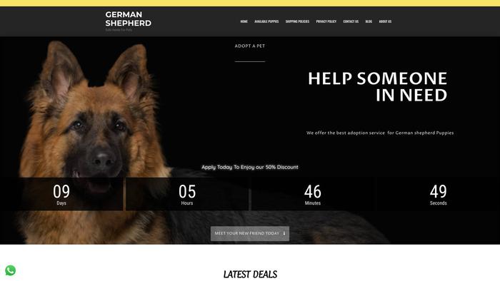 Germanshepherdpupies.com - Germanshepherd Puppy Scam Review