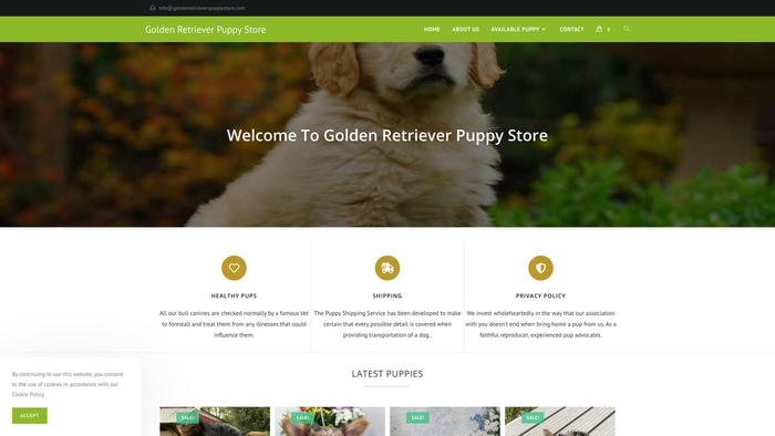 Goldenretrieverspuppystore.com - Golden Retriever Puppy Scam Review