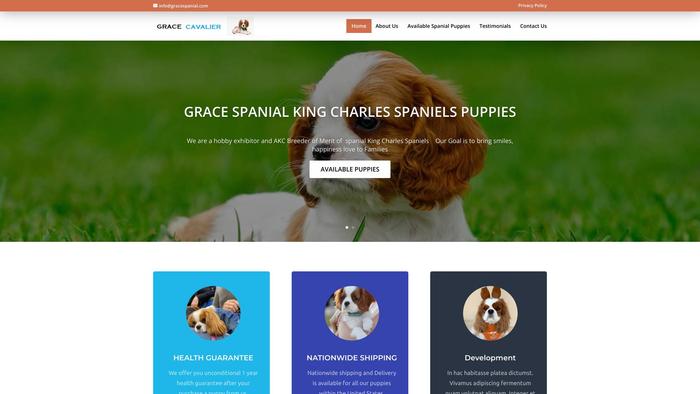 Gracespanial.com - Cavalier King Charles Spaniel Puppy Scam Review