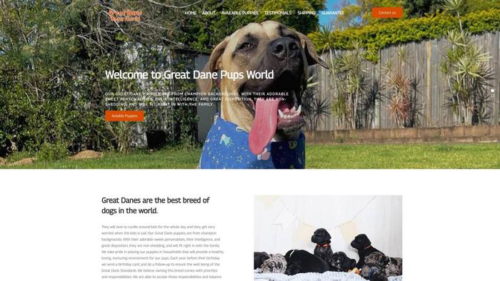 Greatdanepupsworld.com - Great Dane Puppy Scam Review