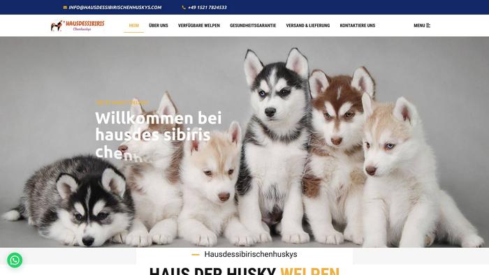 Hausdessibirischenhuskys.com - Husky Puppy Scam Review