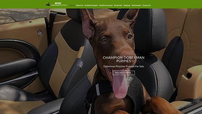 Holydobermanpuppies.com - Doberman Pinscher Puppy Scam Review