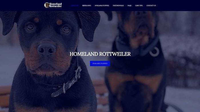 Homelandrottweiler.com - Rottweiler Puppy Scam Review