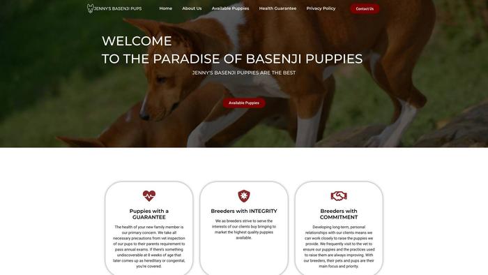 Jennysbasenjipups.com - Basenji Puppy Scam Review