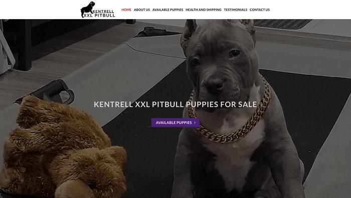 Kentrellxxlpitbullpuppies.com - Pit Bull Puppy Scam Review