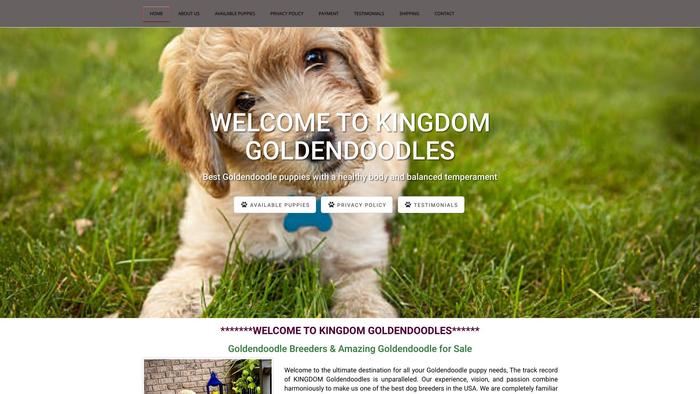 Kingdomgoldendoodles.com - Golden Doodle Puppy Scam Review