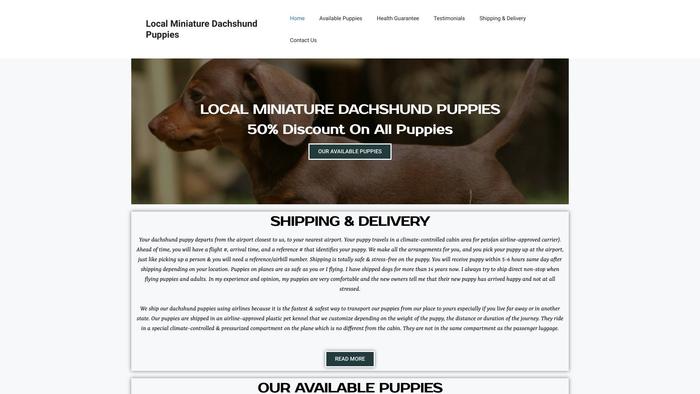 Localminiaturedachshundpups.com - Dachshund Puppy Scam Review