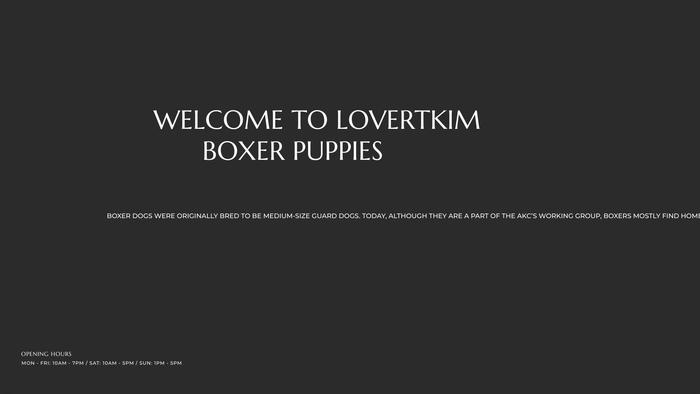 Lovertkimboxerspuppies.com - Boxer Puppy Scam Review