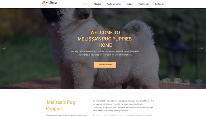 Melissapugpuppies.com - Pug Puppy Scam Review