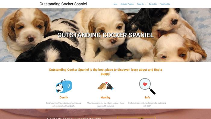 Outstandingcockerspaniel.com - Cockerspaniel Puppy Scam Review