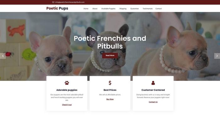 Poeticfrenchiesandpitbulls.com - French Bulldog Puppy Scam Review