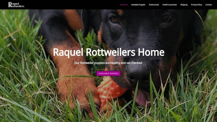 Raquelrottweilershome.com - Rottweiler Puppy Scam Review