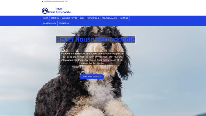 Reuelhousebernedoodle.com - Bernedoodle Puppy Scam Review