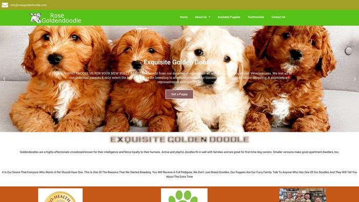 Rosegoldendoodles.com - Golden Doodle Puppy Scam Review