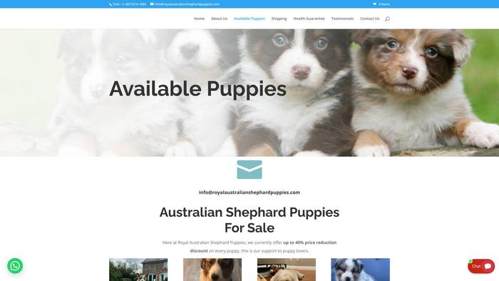 Royalaustralianshephardpuppies.com - Australian Shepherd Puppy Scam Review