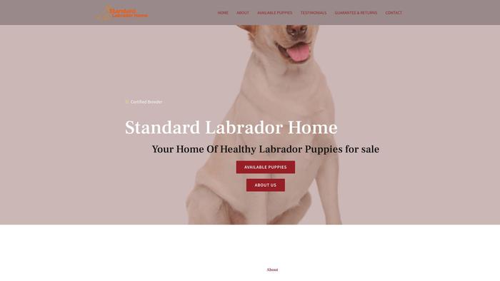 Standardlabradorhome.com - Labrador Puppy Scam Review