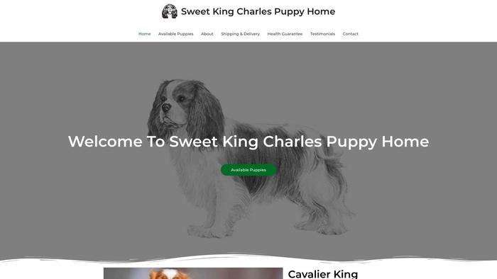 Sweetkingcharlespuppyhome.com - Cavalier King Charles Spaniel Puppy Scam Review