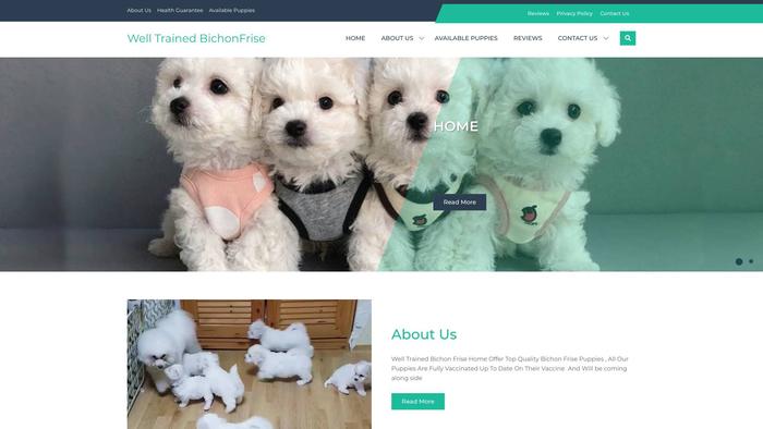 Welltrainedbichonfrisehome.com - Bichon Frise Puppy Scam Review